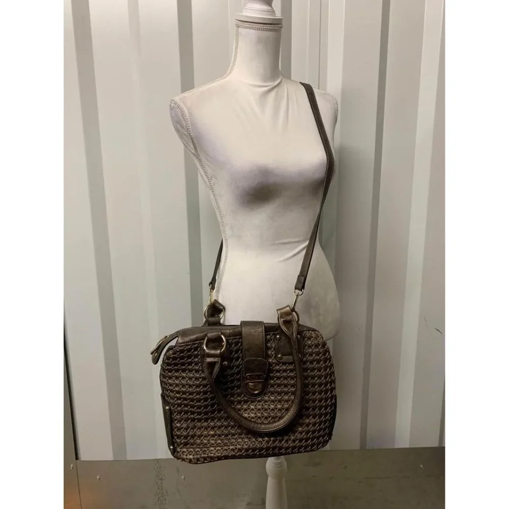 Unbranded Satchel Purse Bag With Cross Body Shoulder Strap - Picture 3 of 4